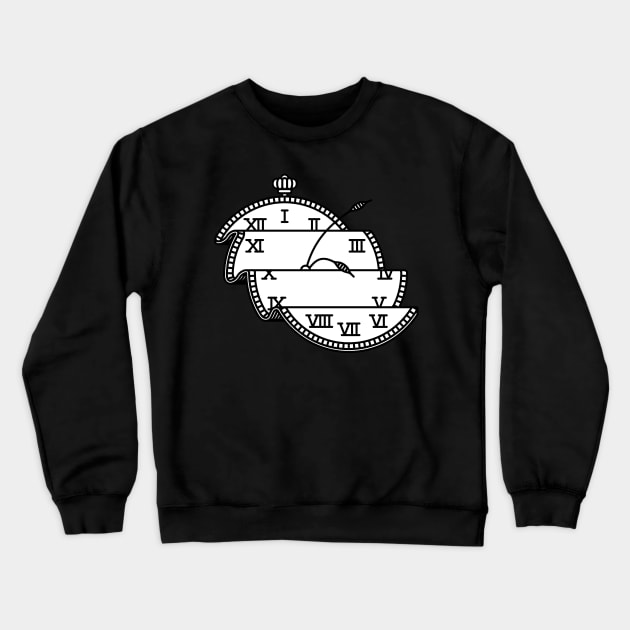 Time Slips Crewneck Sweatshirt by sofiaayuso